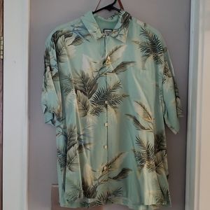 Jamaica Jaxx Hawaiian shirt Large 100% silk